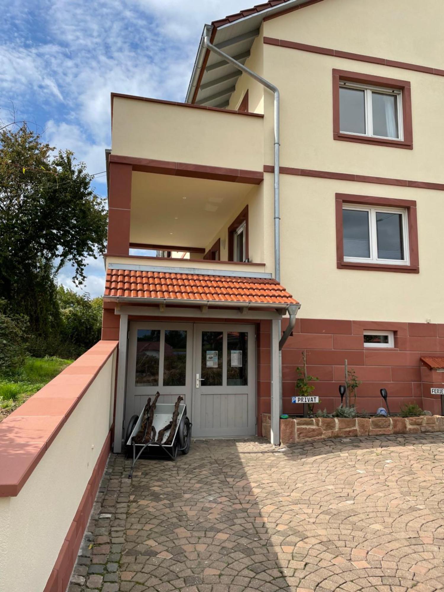 Appartamento Haus Rebenblick Dierbach Esterno foto