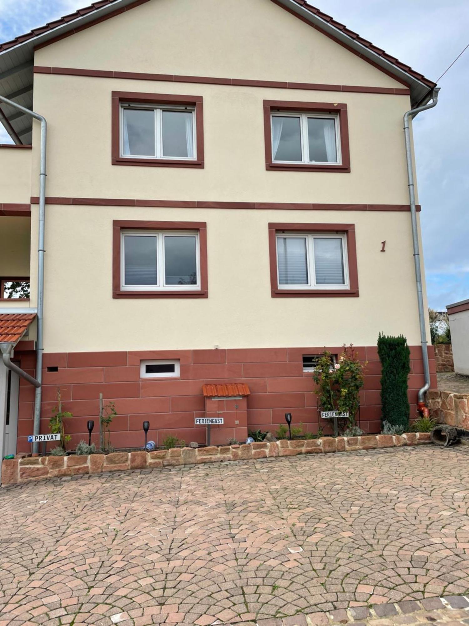 Appartamento Haus Rebenblick Dierbach Esterno foto
